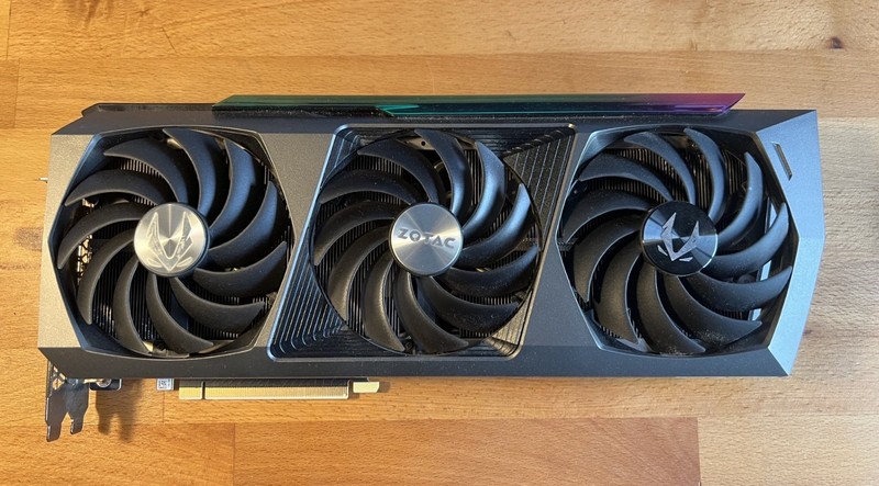 ZOTAC GAMING GeForce RTX 3070 Ti AMP Extreme Holo 8GB GDDR6X Graphics Card
