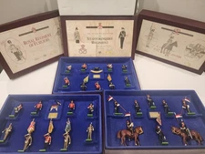 Britains Royal Regiment of Fusiliers Staffordshire Royal Lancers LE Sets Lot of3