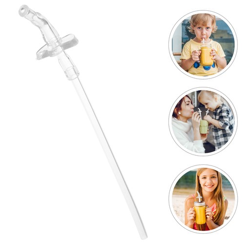 5 Sets Baby Water Cup Straw Accessories Child Reusable Straws Silicone - Picture 2 of 10