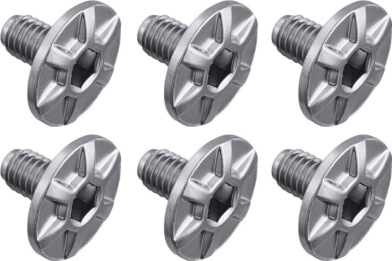 Shimano Spares PD-R9100 cleat fixing bolt, M5 x 8 mm, pack of 6