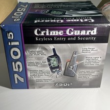 NEW IN BOX Crime Guard 745i Keyless Entry Car Alarm Security System & Remotes