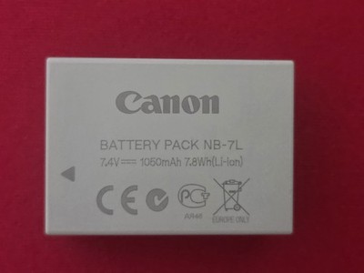 Original Canon NB-7L Akku für Digitalkamera Canon PowerShot G10, G11, G12 SX30is