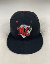 Nashville Sounds Hat Cap Black MiLB Flat Bill New Era Fitted Size 7 EUC