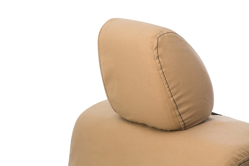 For Chevy Caprice 85-96 Saddleman 04959-09 Canvas 2nd Row Tan Custom Seat Covers Foto 2 de 4