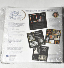 Creative Memories Black Refill Pages 12x12 15 Sheets 30 Pgs RCM-12BL Old OPEN