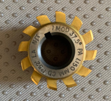 Acedes Gear Hob Cutter:  1 MOD/37.5PA Bore dia/size: 1/2" x 1"