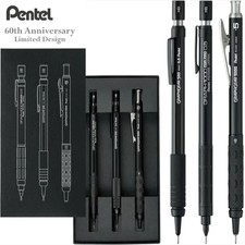 Pentel 60th Anniversary Limited Black Graph1000/GraphGear Set - Exclusive Japan