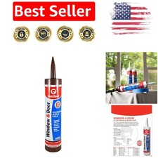 Paintable Siliconized Acrylic Caulk - 10.1 oz for Energy Efficiency in Your Home