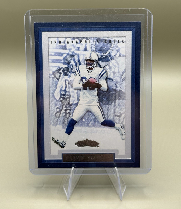 Upper Deck Marvin Harrison Indianapolis Colts 2002 NFL Card Lot (2) #81 #74