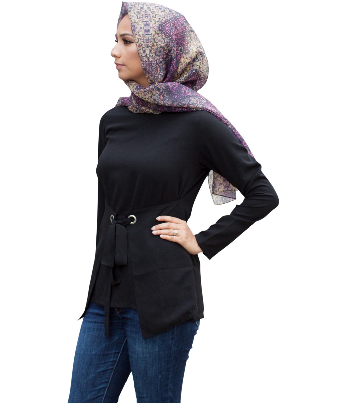 Verona Collection Womens Luxury Hijab Scarf Wrap, Multicoloured, One Size