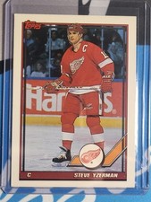 1991-92 Topps #424 Steve Yzerman Detroit Red Wings