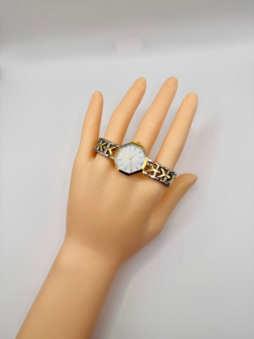 Yves Saint Laurent 2200-226313 Quartz White Dial Watc… - Gem