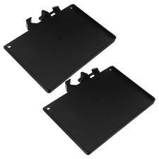 2pcs Mic Stand Tray: Clamp-On Microphone Stand Tray For Sound Card And