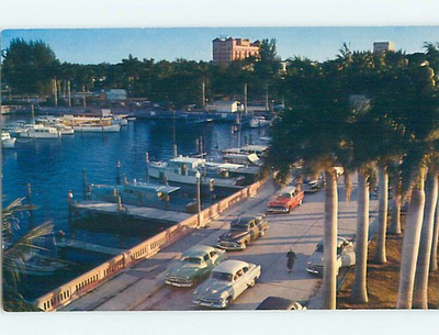 #ad Pre 1980 HARBOR SCENE Bradenton Florida FL hp7553 $1.45