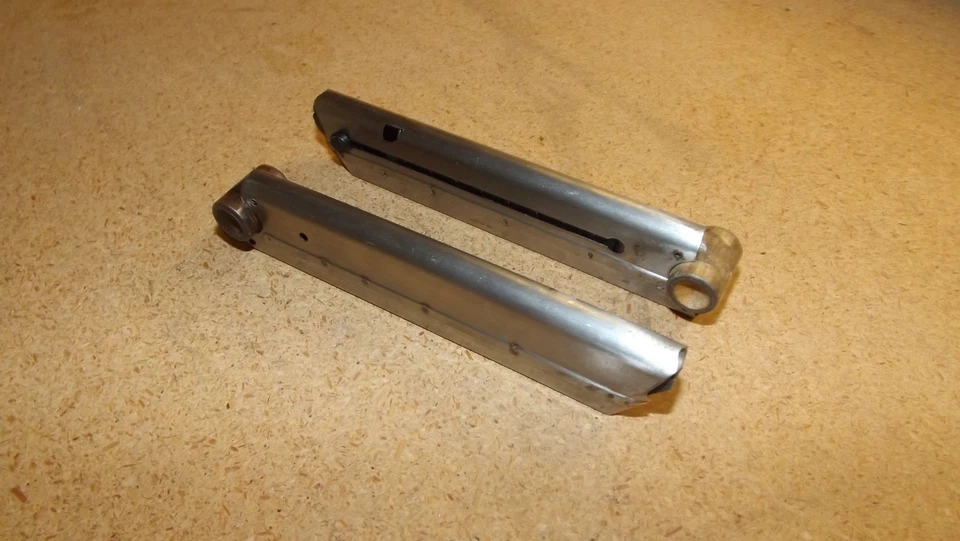 Lote de 2 - 7º pentes para Luger P08 P-08 -- 9mm -- Base de madeira - Imagem 4 de 4