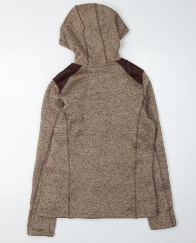 Chaqueta con capucha marrón Crivit para hombre talla M ajuste regular - Imagen 2 de 12