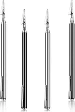 Teling 4 Pieces Telescoping Alligator Clip Extendable Bracelet Helper Tool Teles