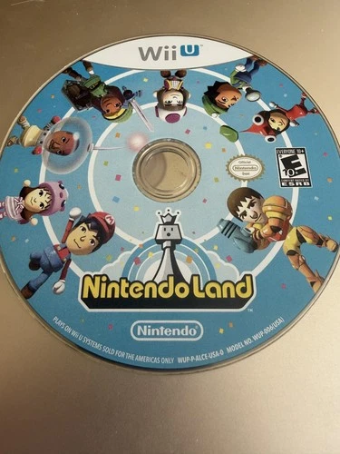 Nintendo Land (Wii U 2012) DISC ONLY NO TRACKING (#2860)