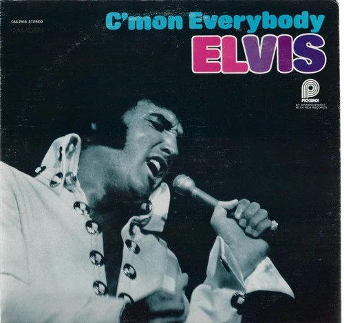 Vintage Elvis Presley C'mon Everybody RCA Camden  Pickwick CAS-2518 nM Record