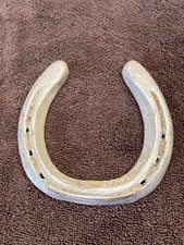 Aluminum Horseshoe, 1 Piece For Crafts / Art / Or One Rustic Used Horse Shoe