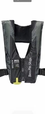 Bass Pro Shop A/M-33 All Clear Auto/Manual Inflatable Life Jacket - Black