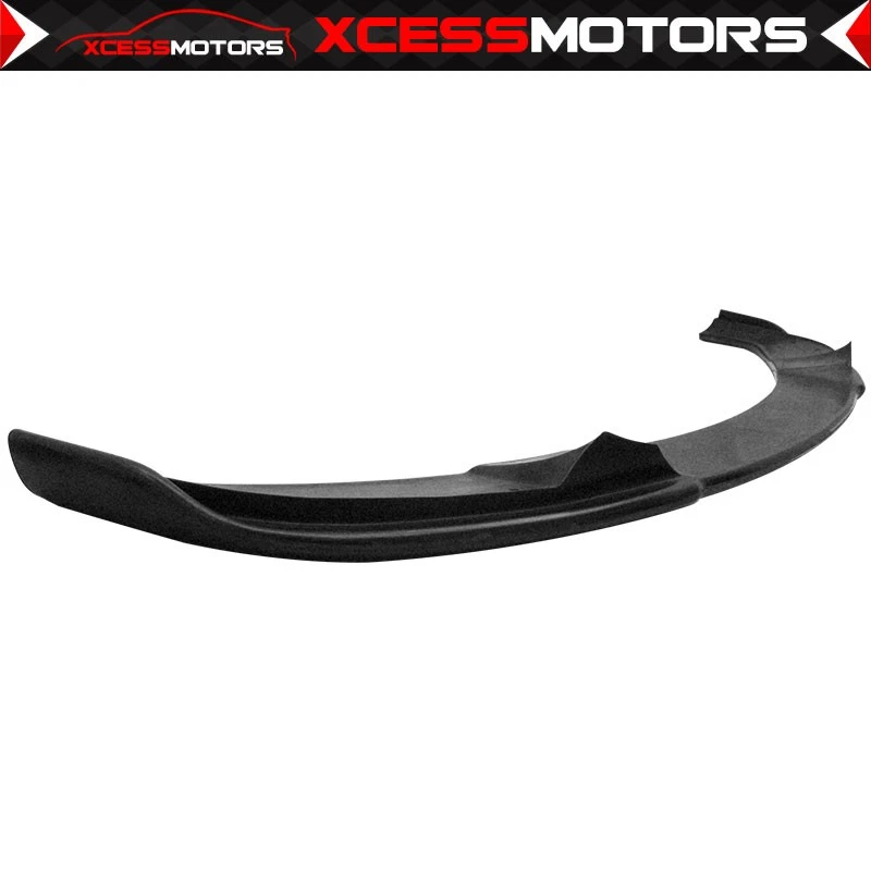 Fits 04-10 BMW E60 E61 5 Series 1PC H Style Unpainted Front Bumper Spoiler - PU - Image 4 of 4
