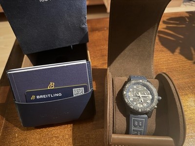 Breitling Endurance Pro 44 blau (ungetragen) Herrenuhr  -15,3%gespart!*