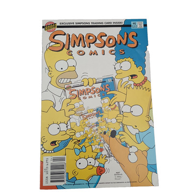 Simpsons Comics #4 May 1994 Bongo Comics Bart Homer Vintage Issue