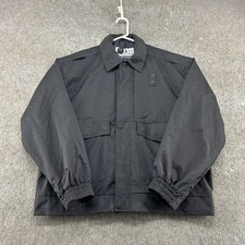 Chaqueta táctica 511 para hombre XL negra Parka cortavientos 4 en 1 patrulla parka bombardero