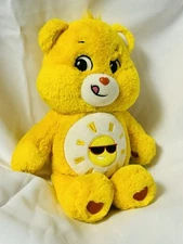 Care Bear Funshine Bear Plush 13" Yellow Sunshine Stuffed Animal 2021 Basic Fun
