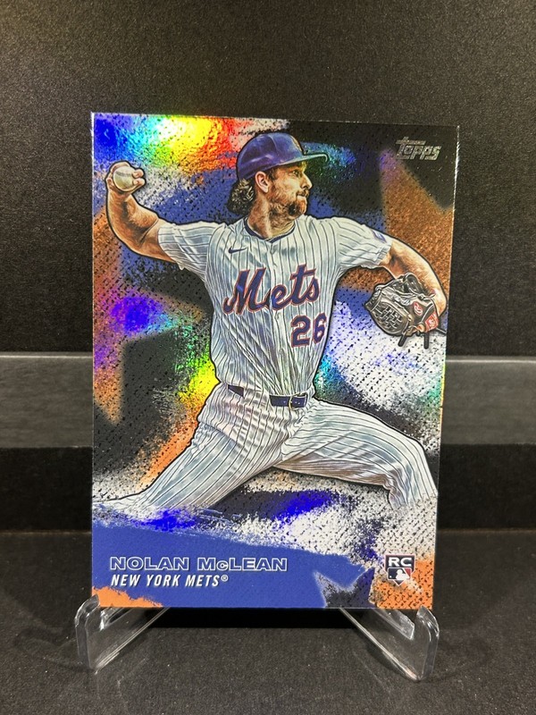 Topps Series 2 2026 Nolan McLean Stars Of MLB Crackle Foil #SMLB-46 RC