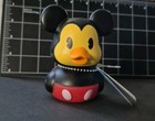 New Disney Mickey Mouse Rubber Duck Duckie Jeep Duckling 3" Ducky Duckalooz Toy — photo 2