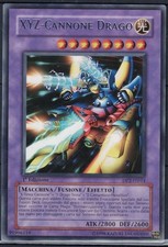 CARTA YU-GI-HO DP2 XYZ-CANNONE DRAGO IT014 RARA 1°EDIZIONE