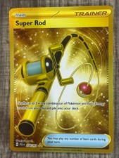 Super Rod 276/193 Hyper Rare Paldea Evolved Pokemon Holo NM