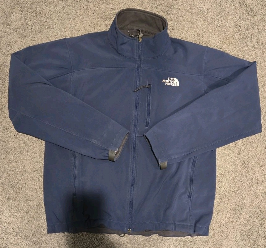 The North Face Men Large Jacket full Zip Soft Shell