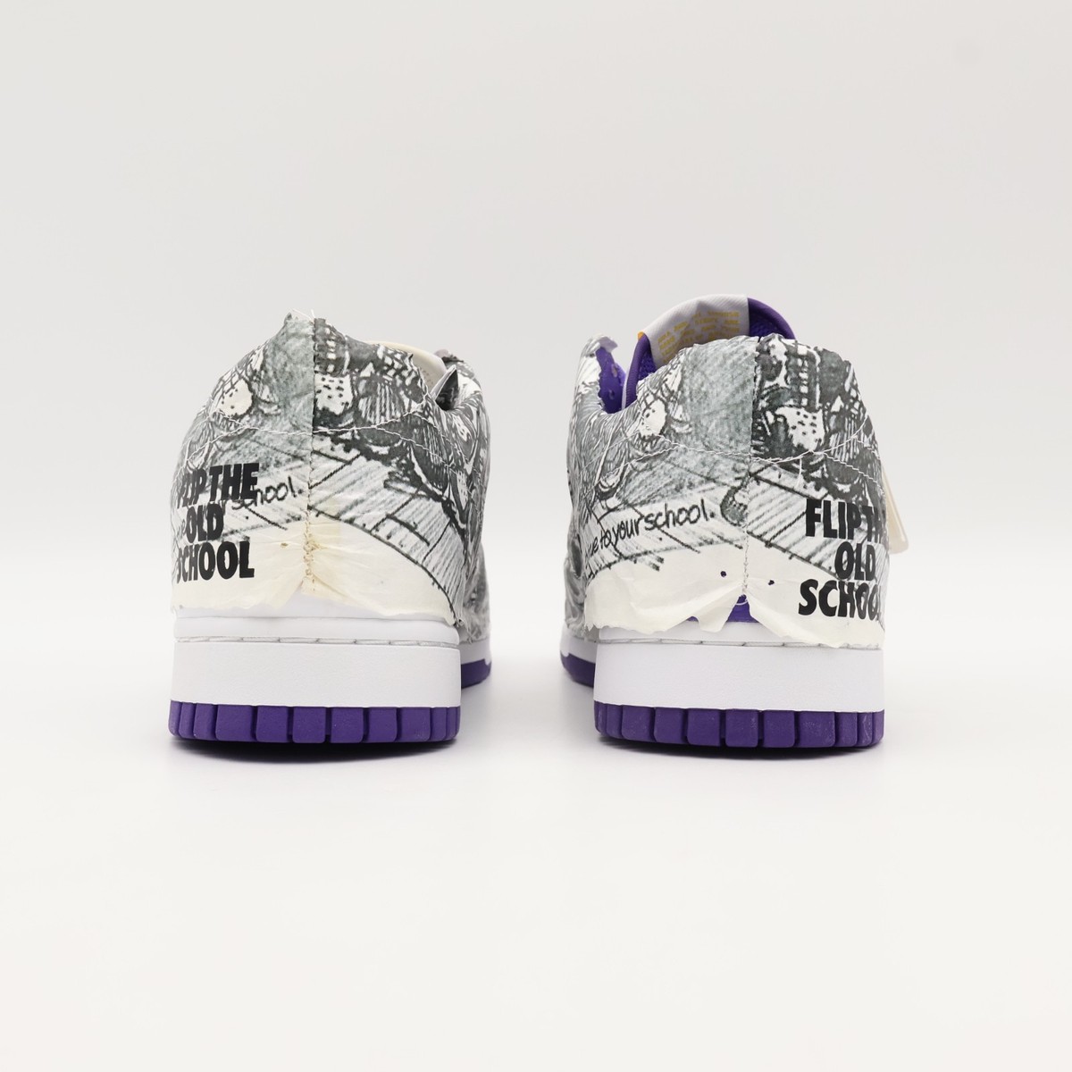 DJ4636-100 Nike Dunk Low Made You Look Flip The Old School Varsity 