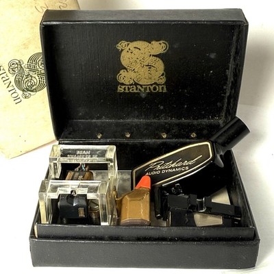 Phono Cartridge Lot Empire 888 Stanton 500 Plus More With Box & Manual Parts