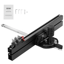 Precision Miter Gauge,Standard Slot 3/4'' x 3/8'',Aluminum Alloy Table Saw Mite