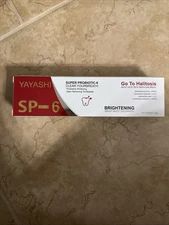 2x Yayashi SP-6 Probiotic Whitening Toothpaste Oral Health NEW 120g
