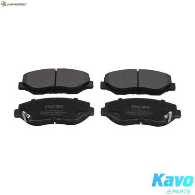 BREMSBELAGSATZ SCHEIBENBREMSE KBP-2034 FÜR HONDA CIVIC/XI/Hatchback ELEMENT 1.5L