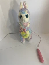 Member’s Mark Walking & Dancing Plush Llama Rainbow 16"-Battery Operated