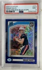 2024 DONRUSS OPTIC #229 DRAKE MAYE BLUE SCOPE PSA MINT 9 Rookie AFC CHAMP! MVP