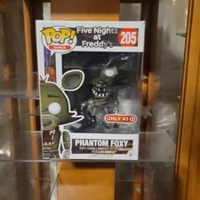 Funko Pop!  FIVE NIGHTS at FREDDY'S Phantom Foxy #205 Vinyl Collectible Figure