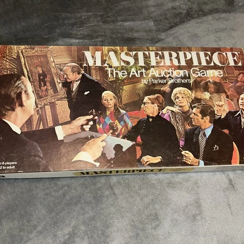 Parker Brothers Masterpiece Vintage Board Game 1970 *Complete*