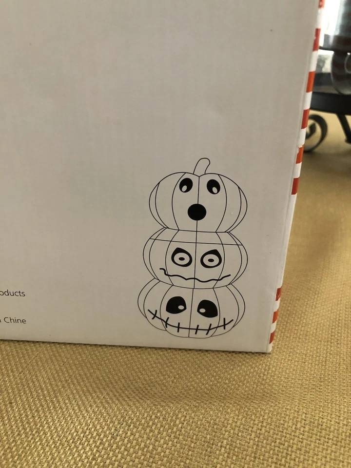 Velas Gold Canyon Halloween aroma cápsula calentador pila o gatos 3 calabazas apiladas Foto 4 de 4