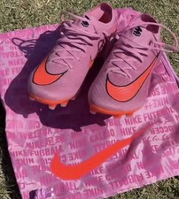 Nike Air Zoom Mercurial Vapor 16 Elite FG. Size 10 UK. Pink/Purple/Orange