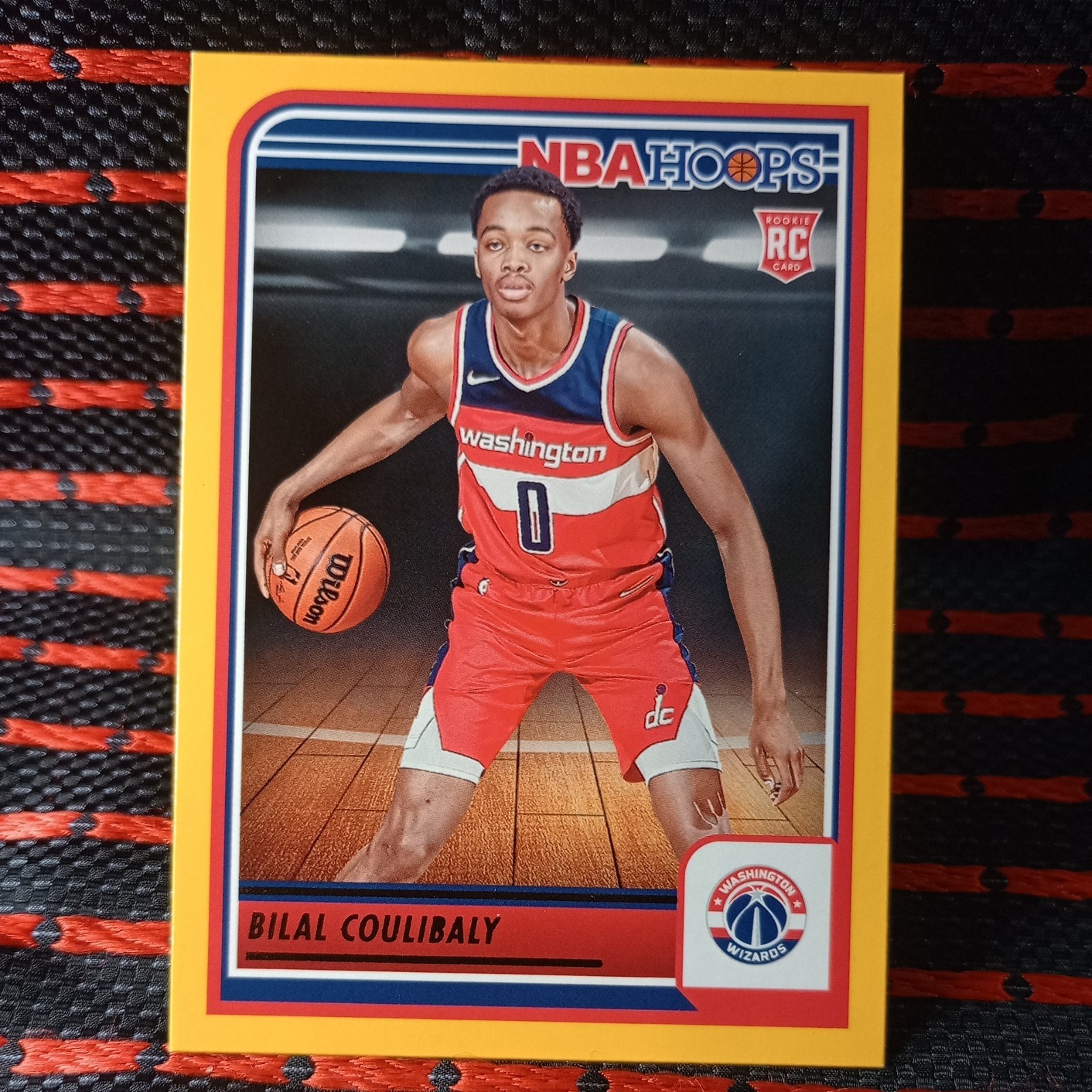 2023-24 Panini NBA Hoops - Rookies Bilal Coulibaly #276 Yellow (RC)