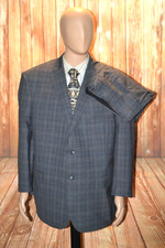 Jos. A. Bank Men Reserve Reda Super 130s Tailored Fit Suit Sz 52R Wst 47x26