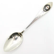 Sterling Silver Ad Astra Per Aspera Through Suffering to Stars Souvenir Spoon