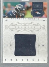 2011 Playoff National Treasures Colossal Materials #13 Moreno/99 (ref42581)